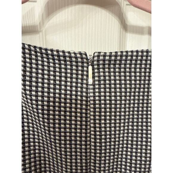 Lauren Ralph Lauren Womens Cierra Ruched Houndstooth Jacquard Sheath Dress, 16 - Picture 8 of 8